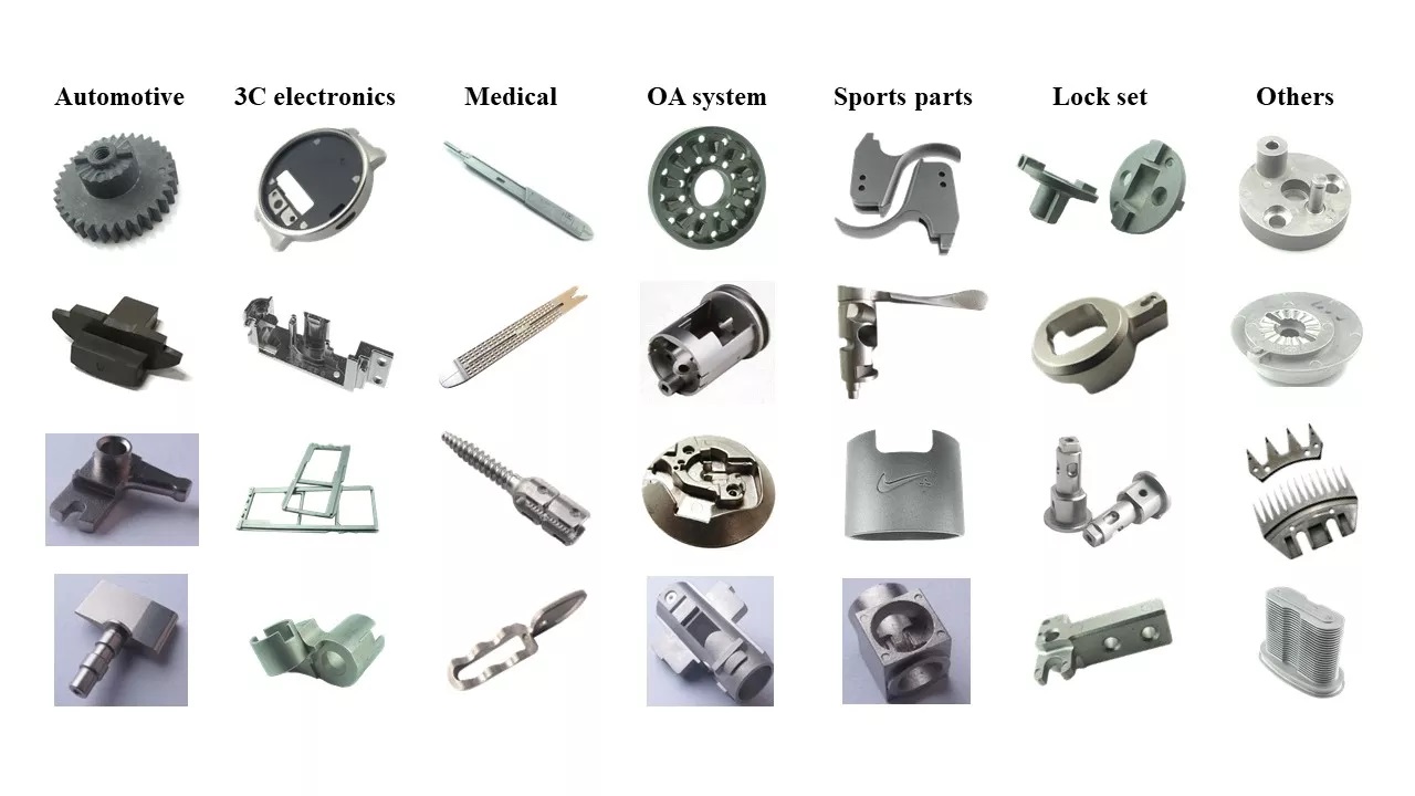 mim automotive,3c electronics,medical,sport and lock set  parts